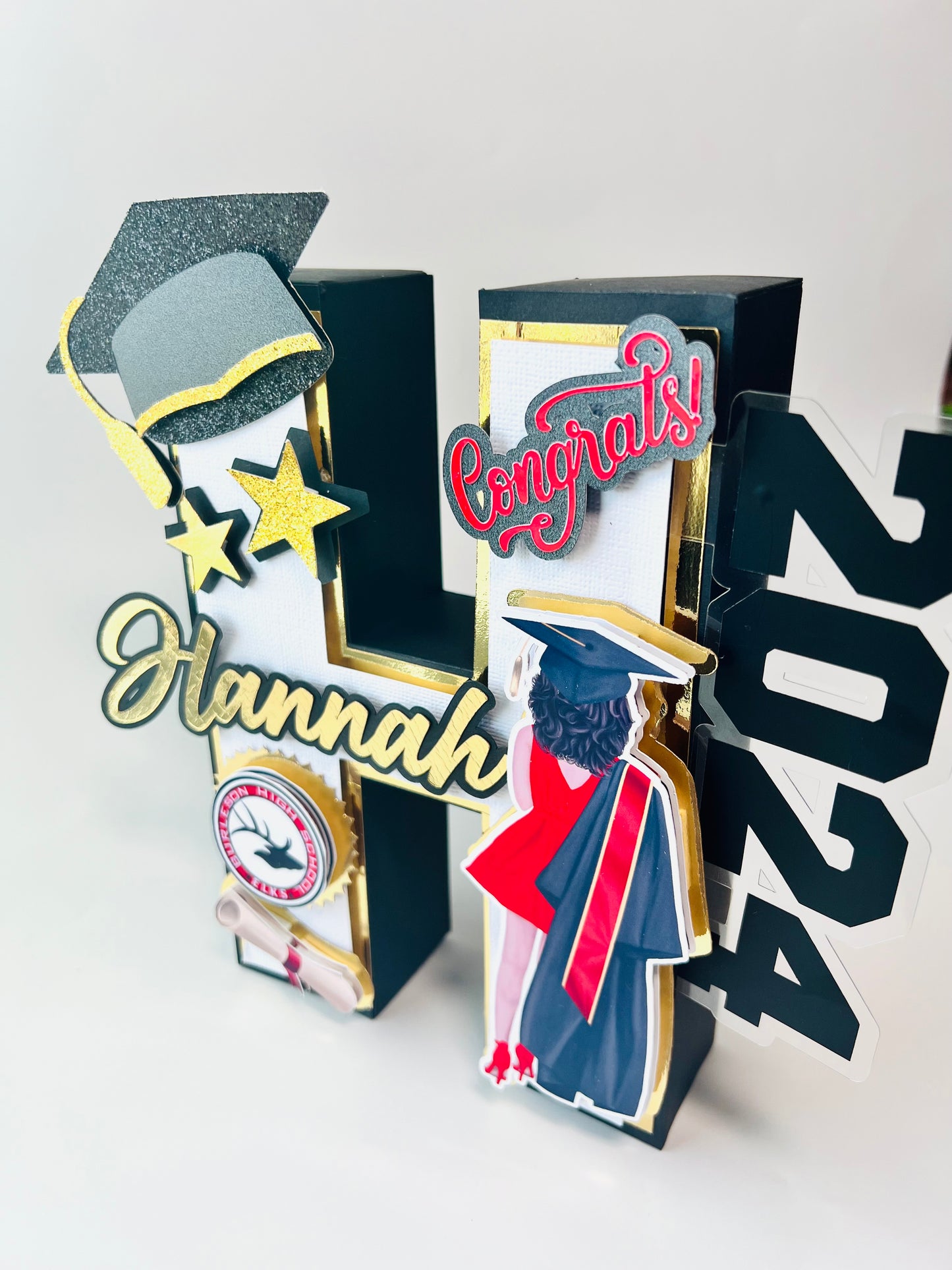 3D Graduation Letters