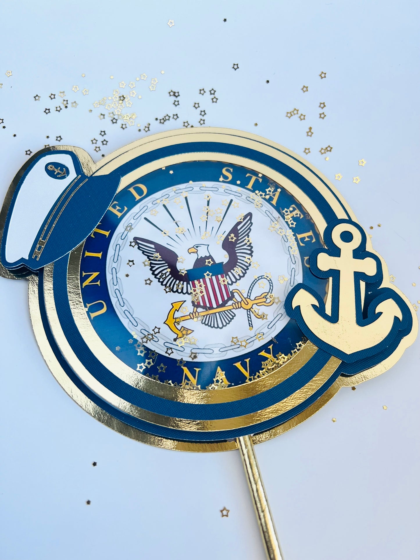 Military Cake Topper