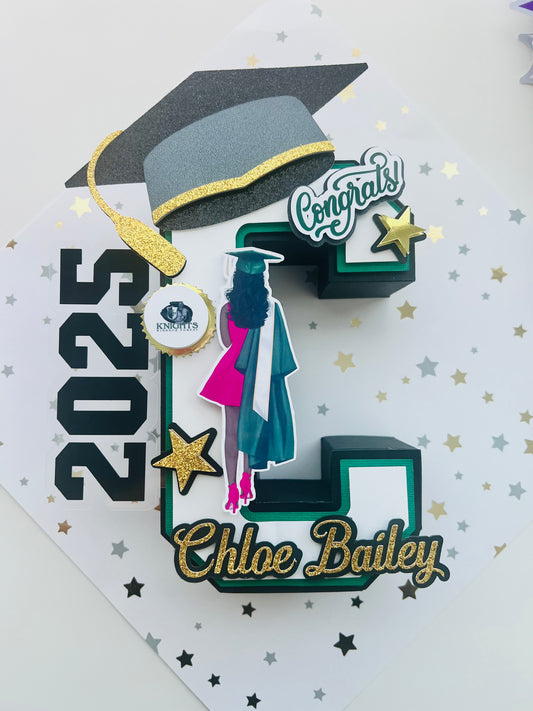 3D Graduation Letters