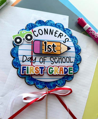 First Day of School Signs