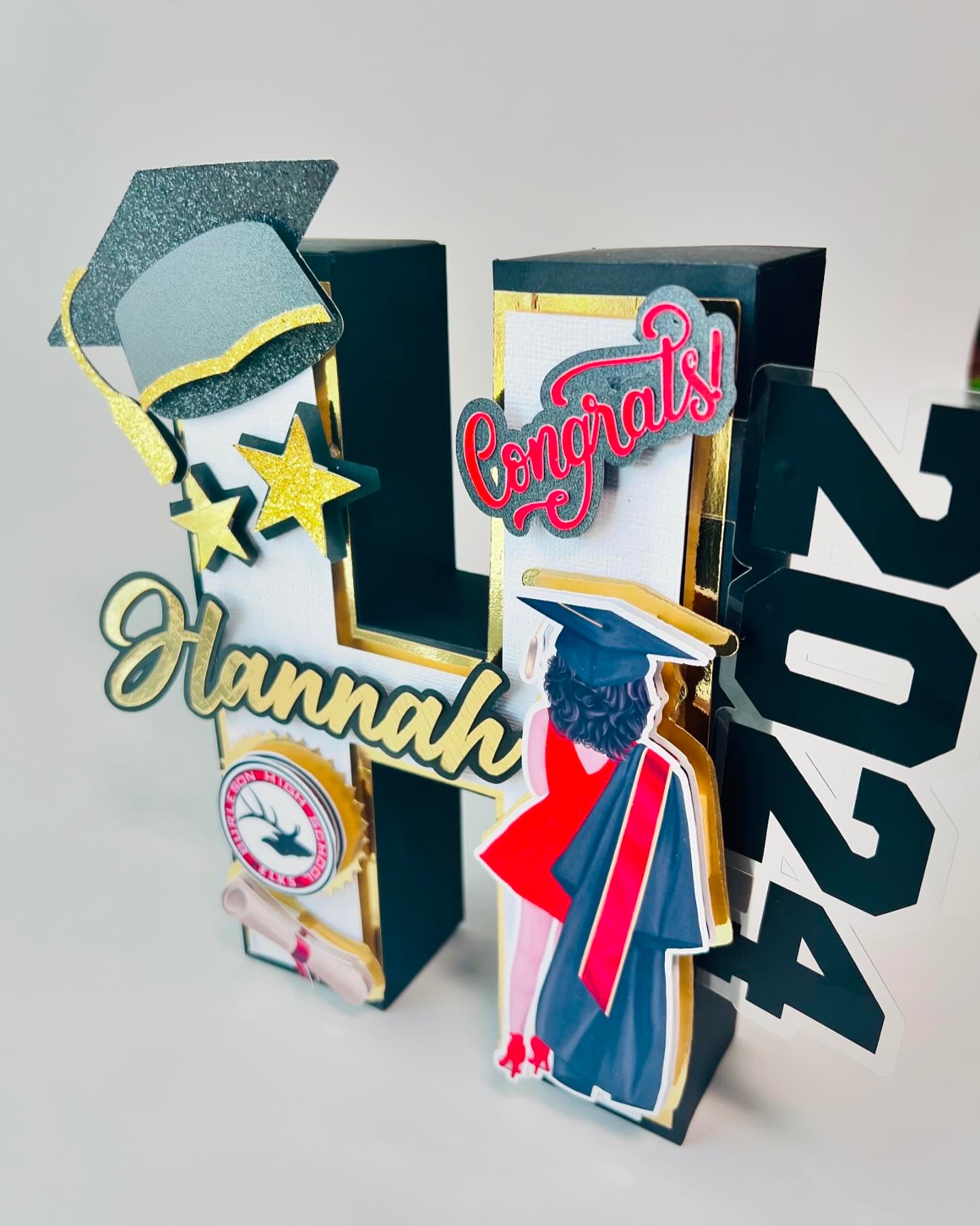 3D Graduation Letters