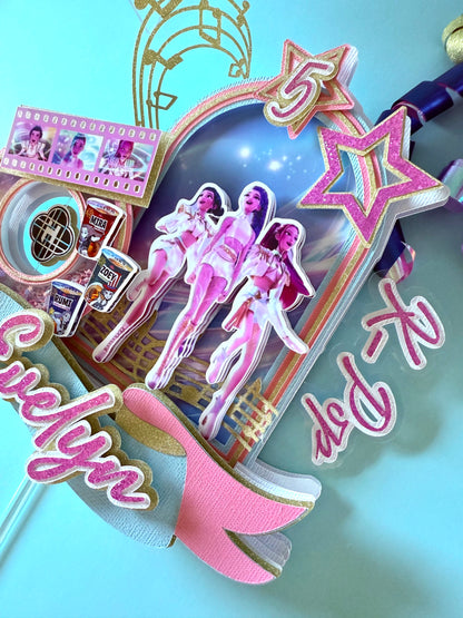 K-Pop Demon Hunters Cake Topper