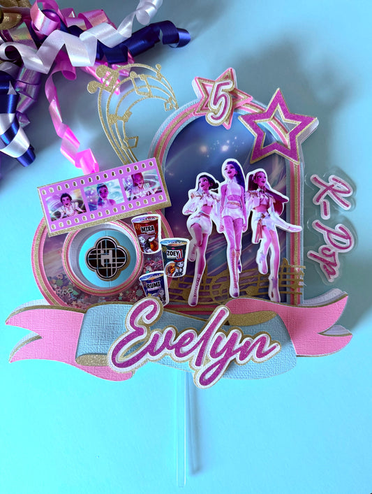 K-Pop Demon Hunters Cake Topper