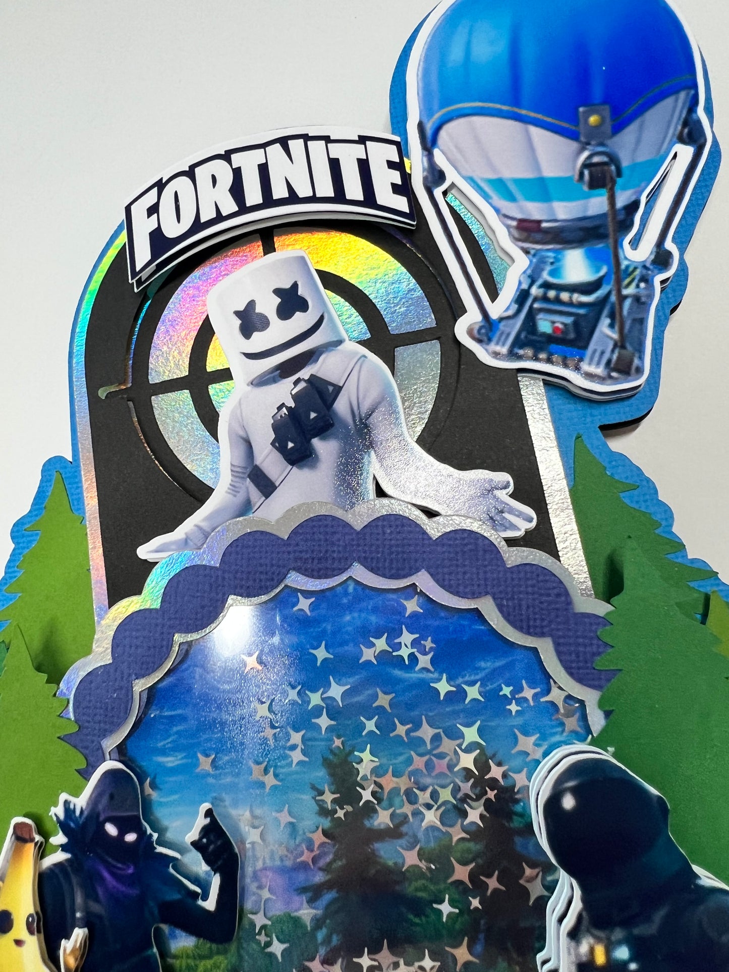 Fortnite Cake Topper